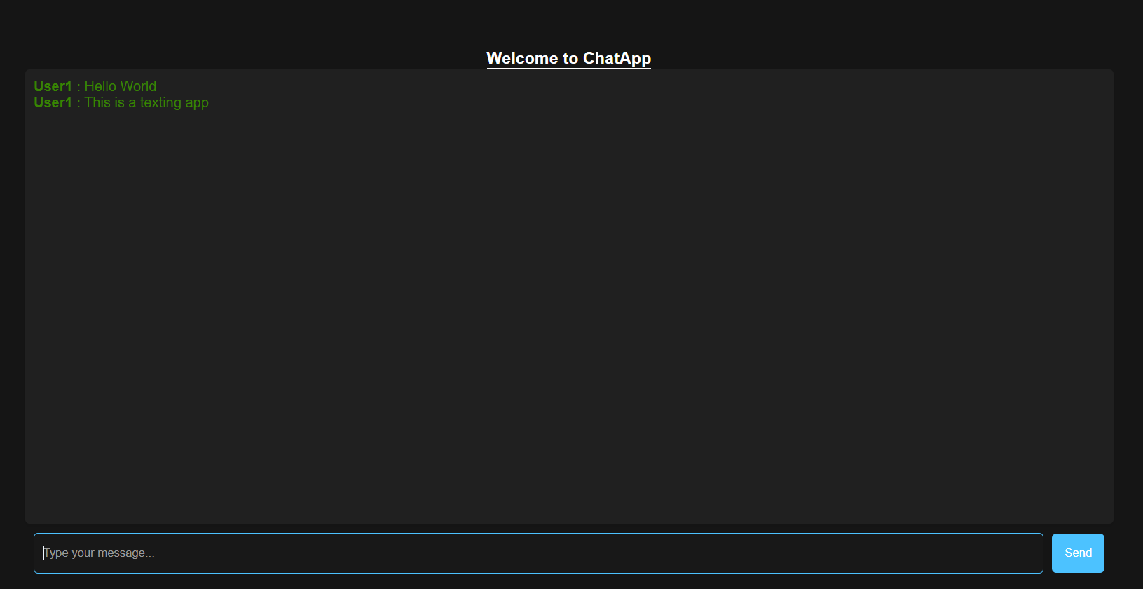 Project 3 Screenshot